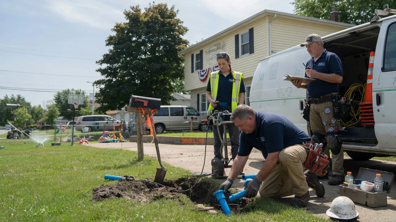 Slab Leak Repair in Rome, OH near me